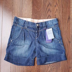 NWT Mexx cuffed denim shorts